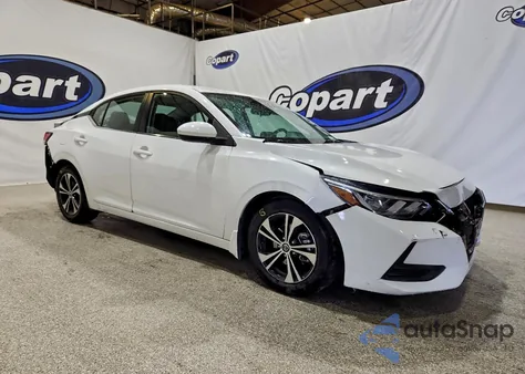 2021 Nissan Sentra Sv z USA, uszkodzony, nr VIN 3N1AB8CV9MY252669